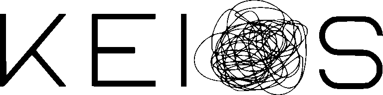 logo keios negro vectorizado