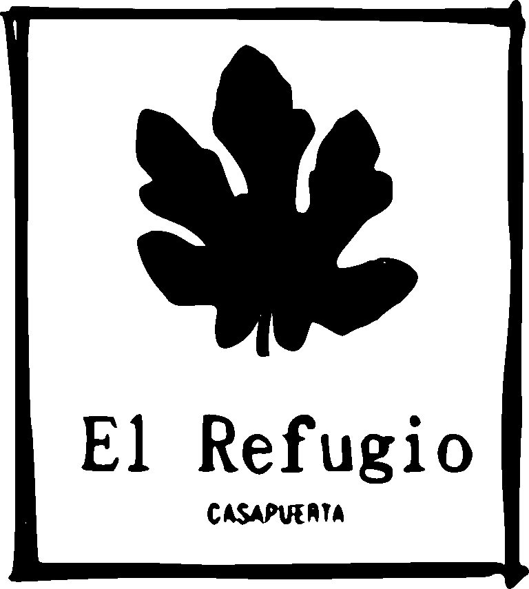 refugio logo negro